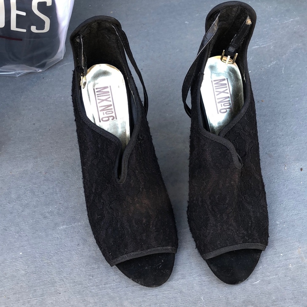 Black heels